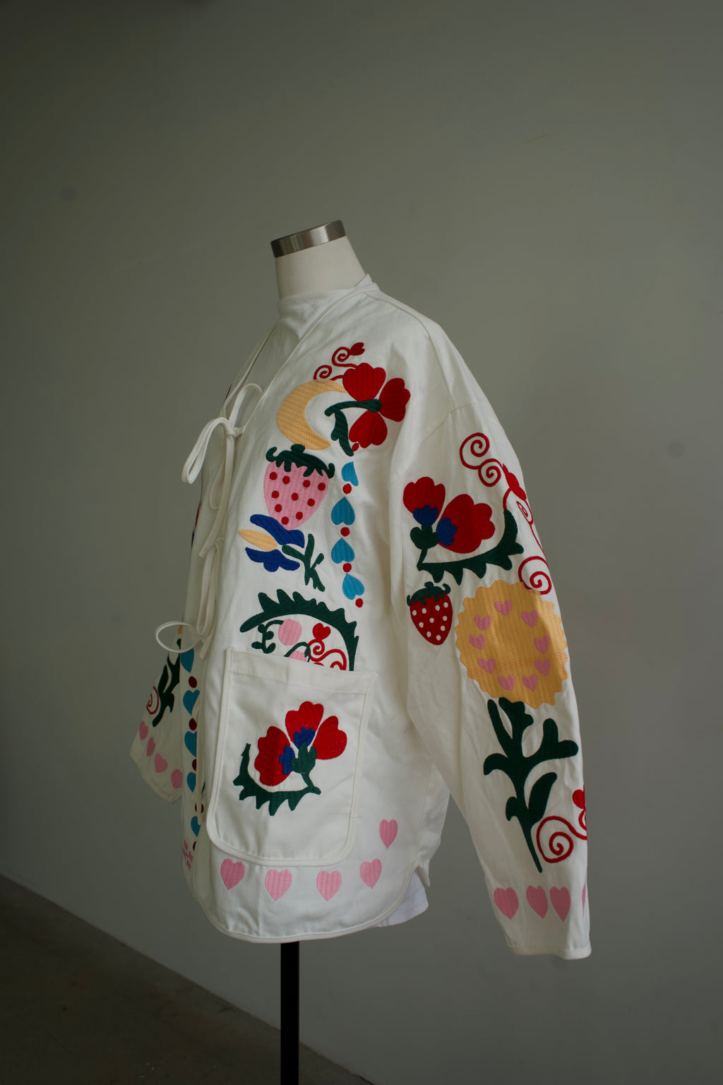 Flores Embroidered Jacket