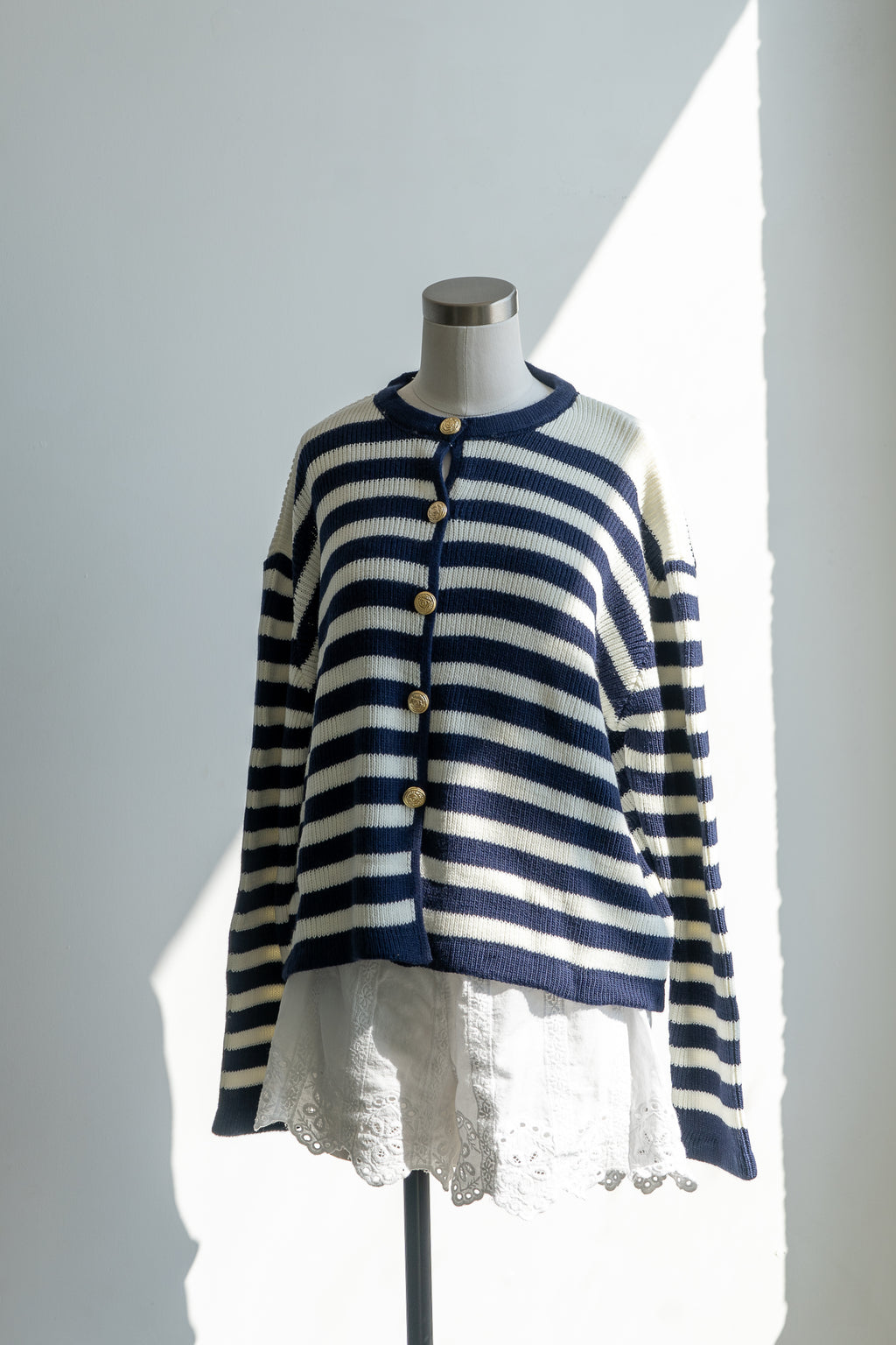 Chic Stripes Cardigan