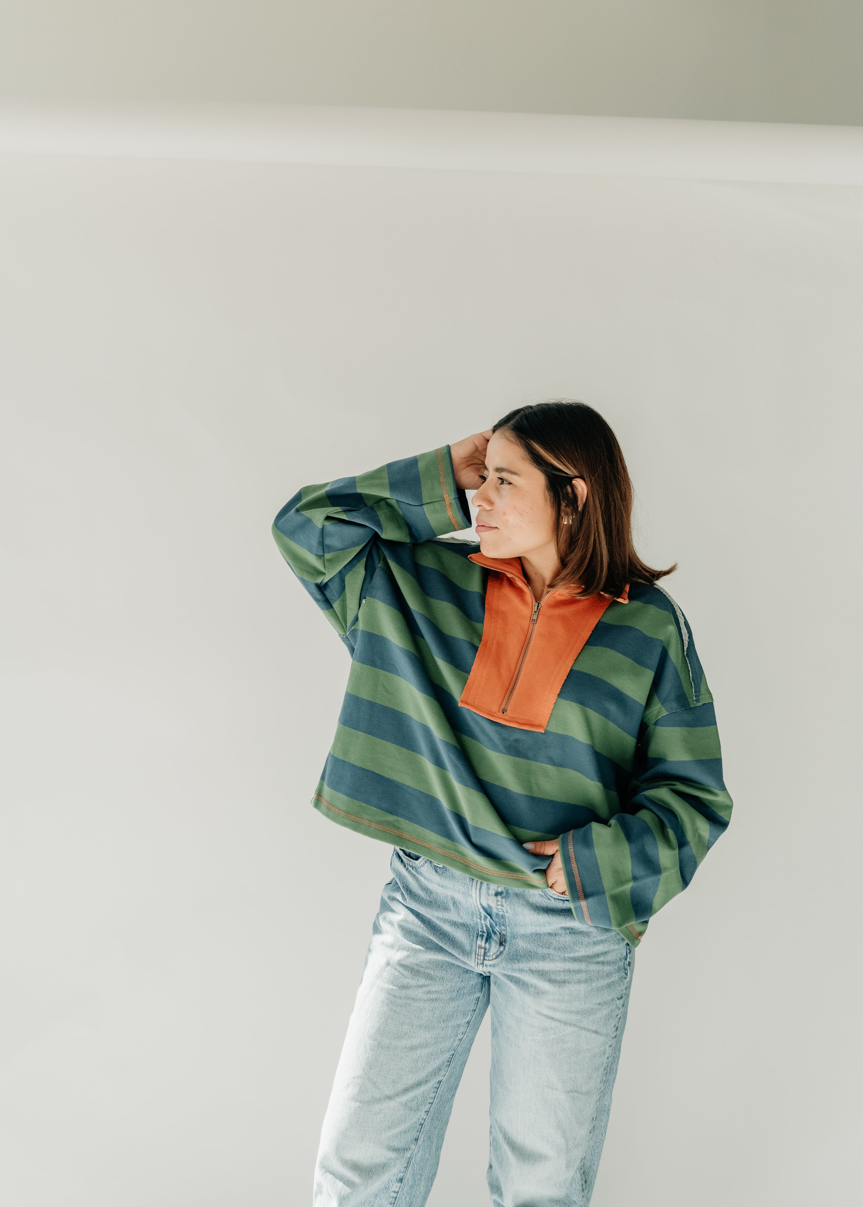 Polo Striped Sweatshirt