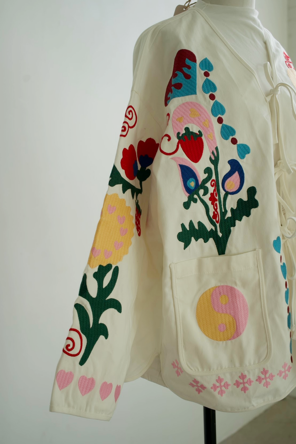 Flores Embroidered Jacket