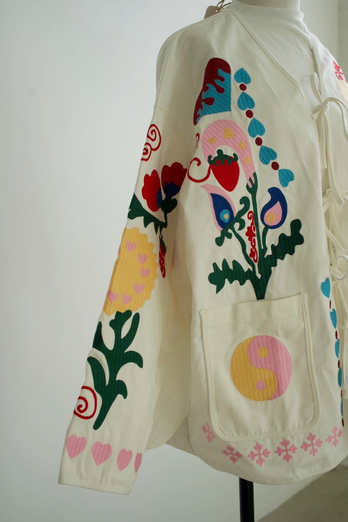 Flores Embroidered Jacket