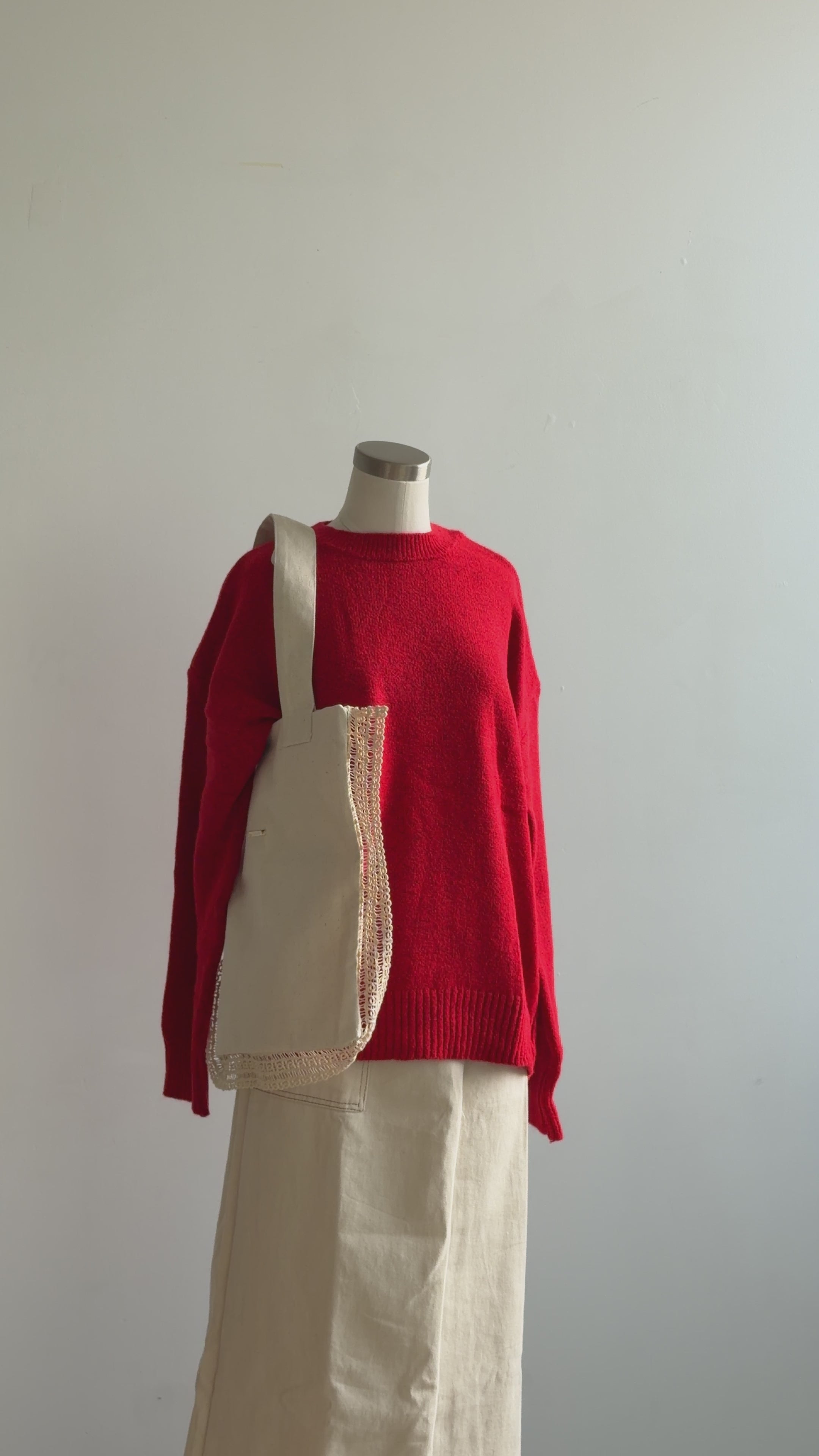 Red Cozy Sweater
